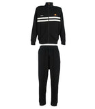 ELLESSE U Tuta 2 pezzi con bande sul petto nero