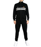 ELLESSE U Tuta 2 pezzi con bande sul petto nero