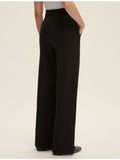 EMMEMARELLA2 Pantaloni eleganti con strass Pola nero