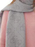 GUESS ACC D COL Sciarpa logo grigio