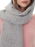 GUESS ACC D COL Sciarpa logo grigio