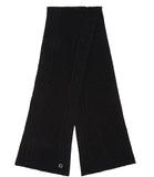 GUESS ACC D COL Sciarpa a costine nero