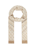 GUESS ACC D COL Foulard Noelle logato bianco