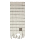 GUESS ACC D COL Sciarpa fantasia quadri grigio