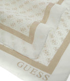 GUESS ACC D PRE Sciarpa Katya logo bianco