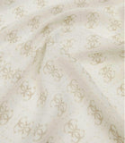 GUESS ACC D PRE Sciarpa Katya logo bianco