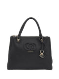 GUESS ACC D PRE Borsa calebra hobo status satchel nero