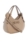 GUESS ACC D PRE Borsa lefia small satchel TAUPE