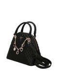 GUESS ACC D PRE Borsa everlee dome satchel nero