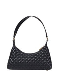 GUESS ACC D PRE Borsa a spalla everlee top zip nero