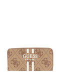 GUESS ACC D PRE Portafoglio laurel II slg large zip around beige