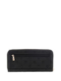 GUESS ACC D PRE Portafoglio Phoebe slg large zip around nero