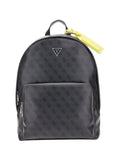 GUESS ACC U PRE Zaino Milano logo NERO/LIME