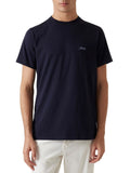 GUESS APP U PRE T-shirt basic in cotone pima blu