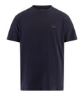 GUESS APP U PRE T-shirt basic in cotone pima blu