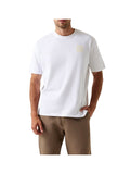 GUESS APP U PRE T-shirt patch logo bianco