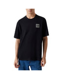 GUESS APP U PRE T-shirt patch logo nero