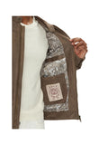 GUESS APP U PRE Giacca biker suede beige