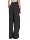 GUESS ATH D PRE Pantaloni 3d peony wide leg nero
