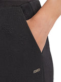 GUESS ATH D PRE Pantaloni 3d peony wide leg nero