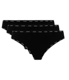 GUESS U.WEAR D COL Slip brasiliano 3pack nero