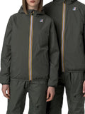 K-WAY U Giubbotto con cappuccio Le Vrai 4.0 Claude warm VERDE MILITARE