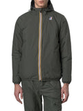 K-WAY U Giubbotto con cappuccio Le Vrai 4.0 Claude warm VERDE MILITARE