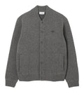 Bomber in jersey di lana merinos