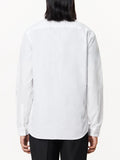 LACOSTE U Camicia manica lunga bianco