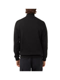 LACOSTE U Lupo zip basic con logo nero