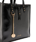 LIU JO ACC1 Borsa shopping small tote nero