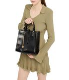 LIU JO ACC1 Borsa shopping small tote nero