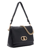 LIU JO ACC1 Borsa grande a tracolla con catena nero