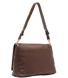 LIU JO ACC1 Borsa grande a tracolla con catena MORO