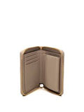 LIU JO ACC1 Portafoglio zip around logo Medium tortora