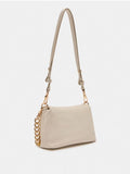 LIU JO ACC1 Tracollina con catena small La puffy MARMO
