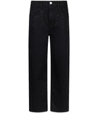 Jeans boy cult neri con strass