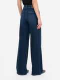 LIU JO BLUE DENIM Jeans flare tasche alla francese vita alta BLU MEDIO