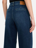 LIU JO BLUE DENIM Jeans flare tasche alla francese vita alta BLU MEDIO