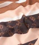 LIU JO SOFT ACC1 Stola dettaglio check MORO