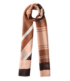 LIU JO SOFT ACC1 Stola dettaglio check MORO