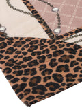 LIU JO SOFT ACC1 Stola con stampa animalier NATURALE