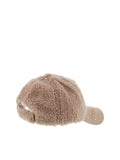 LIU JO SOFT ACC1 Cappello con visiera teddy NATURALE