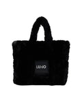 LIU JO SPORT Borsa tote teddy nero