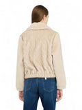 LIU JO WHITE 2 Bomber ecopelliccia beige