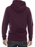 LYLE & SCOTT U Felpa con cappuccio brushed back BORGOGNA