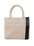 Borsa baby curls bouclè small