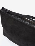 MARC ELLIS Pochette buby suede clutch nero