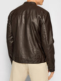ONLY&SONS Giubbotto ecopelle racer Mike marrone