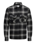 ONLY&SONS Camicia overshirt a quadri NERO MLT